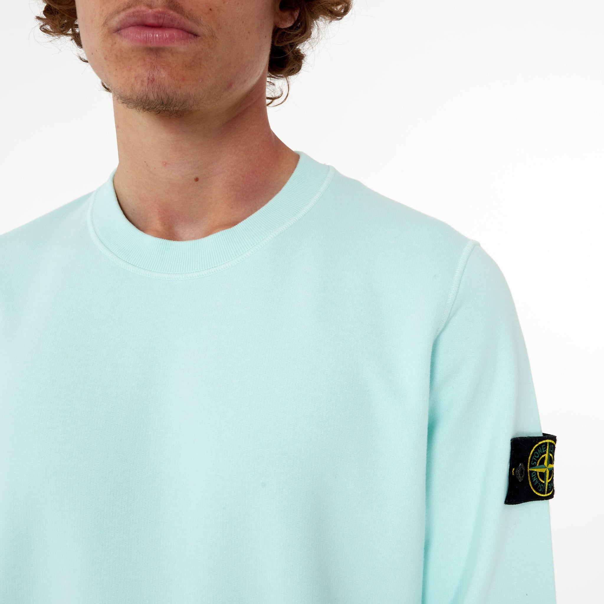 Crewneck Bleu Ciel - Lesthete stone island