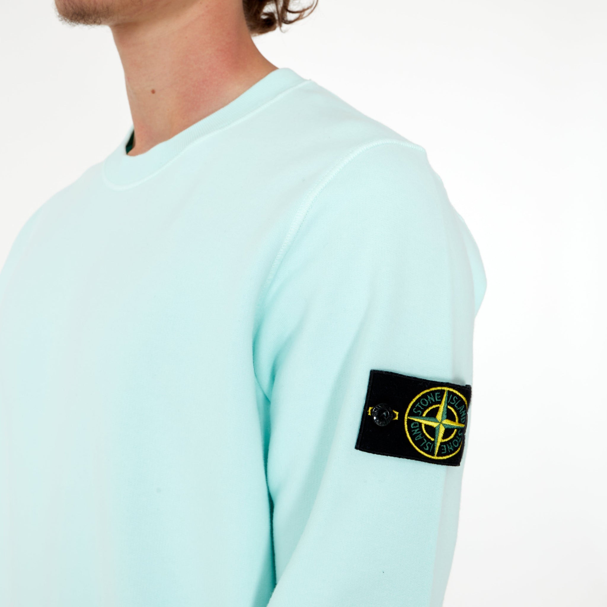 Crewneck Bleu Ciel - Lesthete stone island