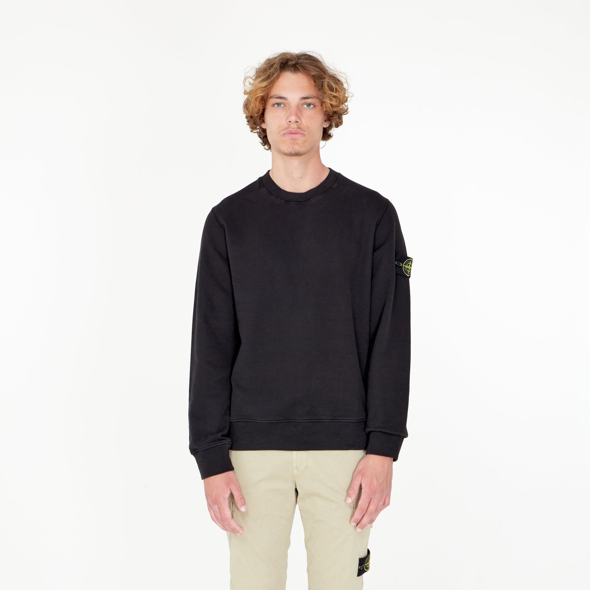 Crewneck Noir - Lesthete stone island