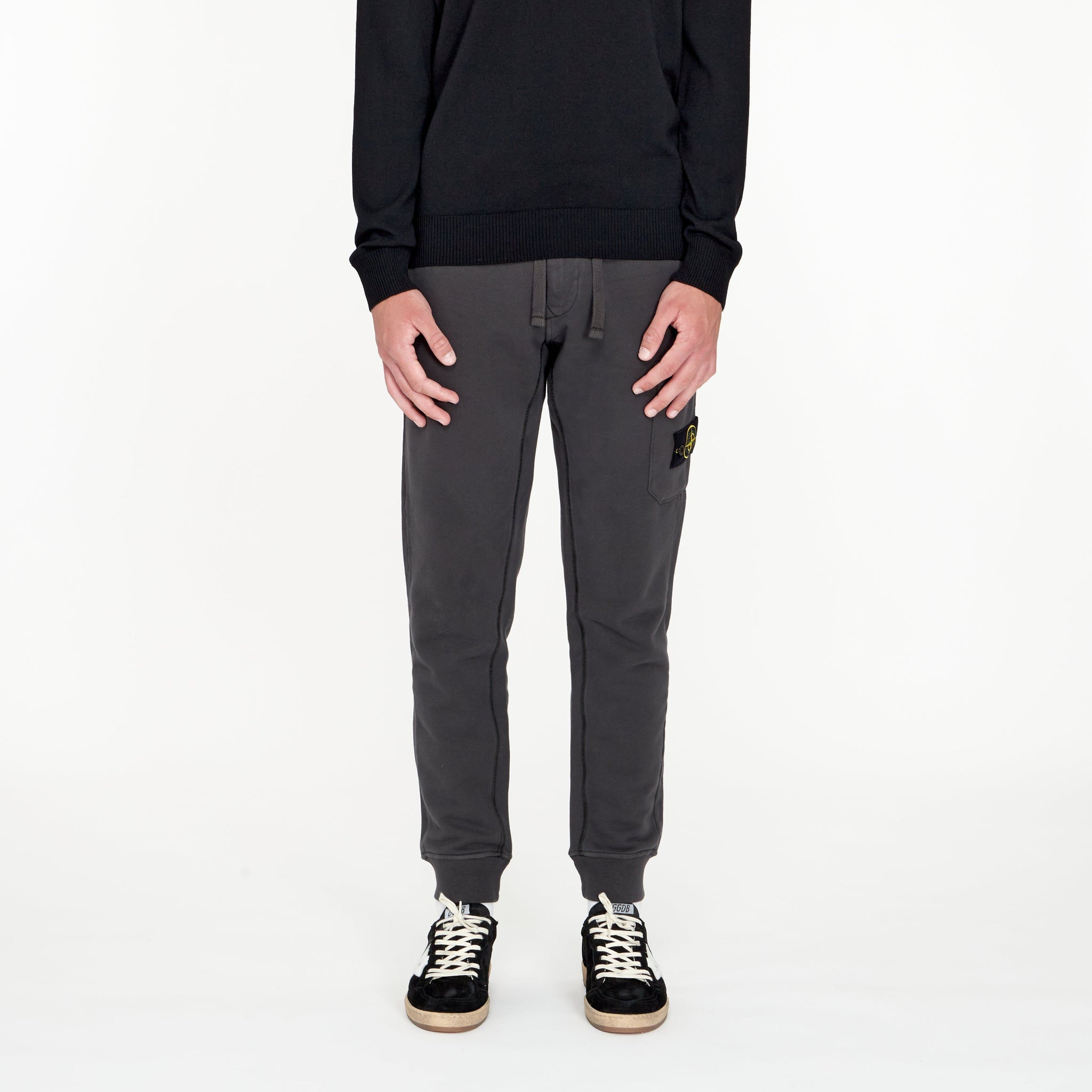 Pantalon Fleece Gris - Lesthete stone island