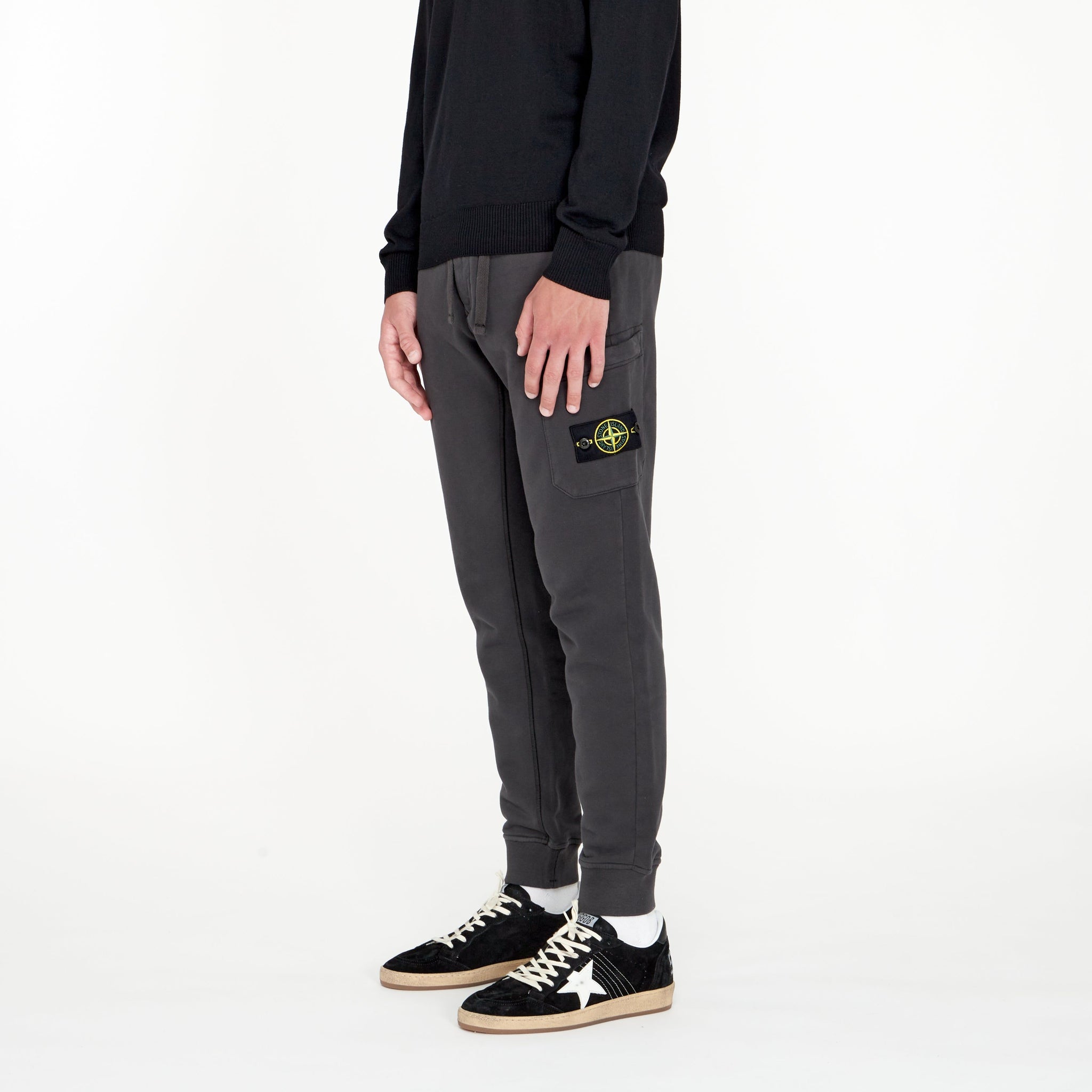 Pantalon Fleece Gris - Lesthete stone island