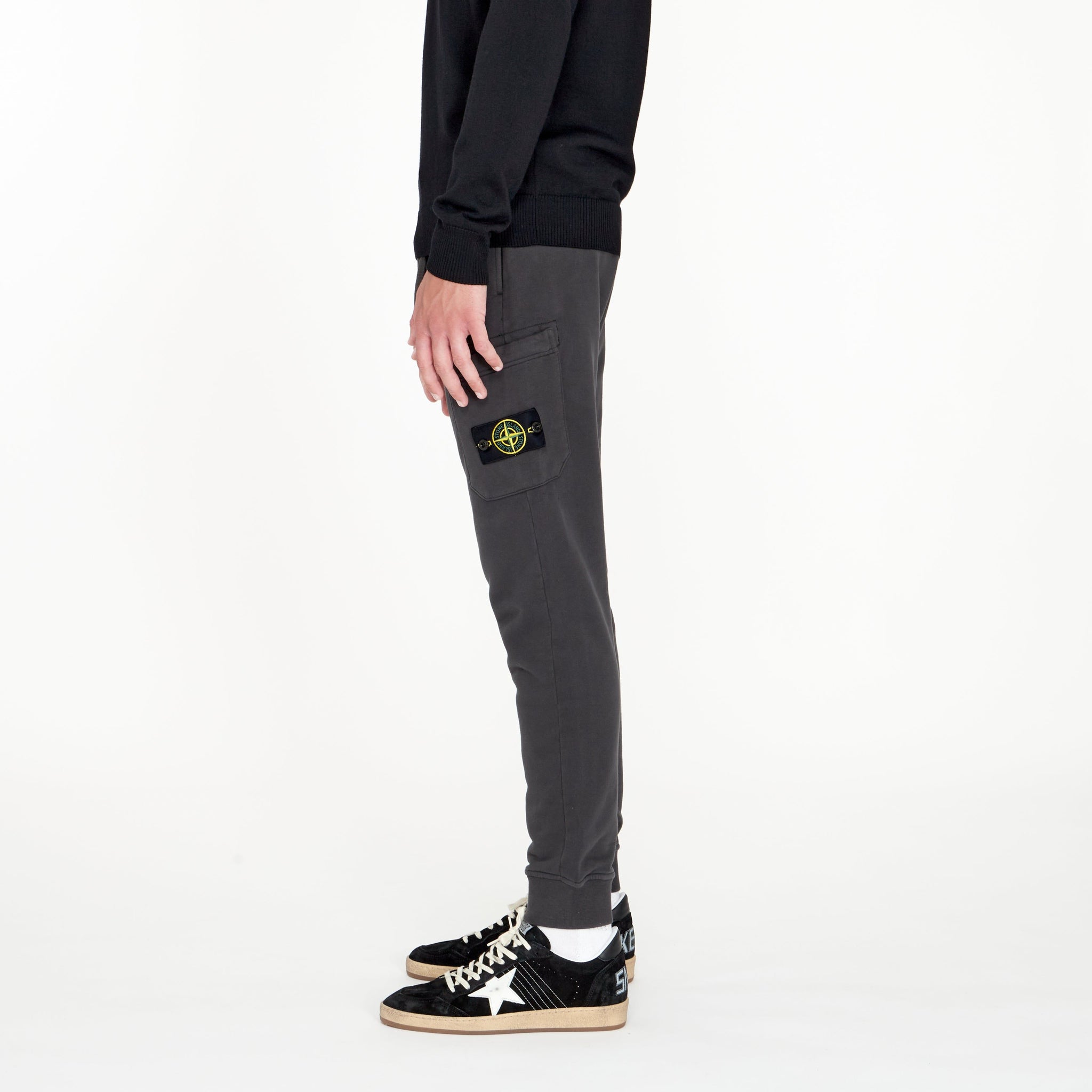 Pantalon Fleece Gris - Lesthete stone island