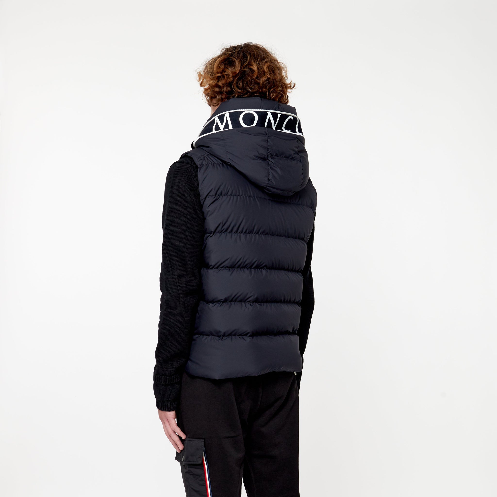 Doudoune mat sans manches Cardamine Marine - Lesthete moncler