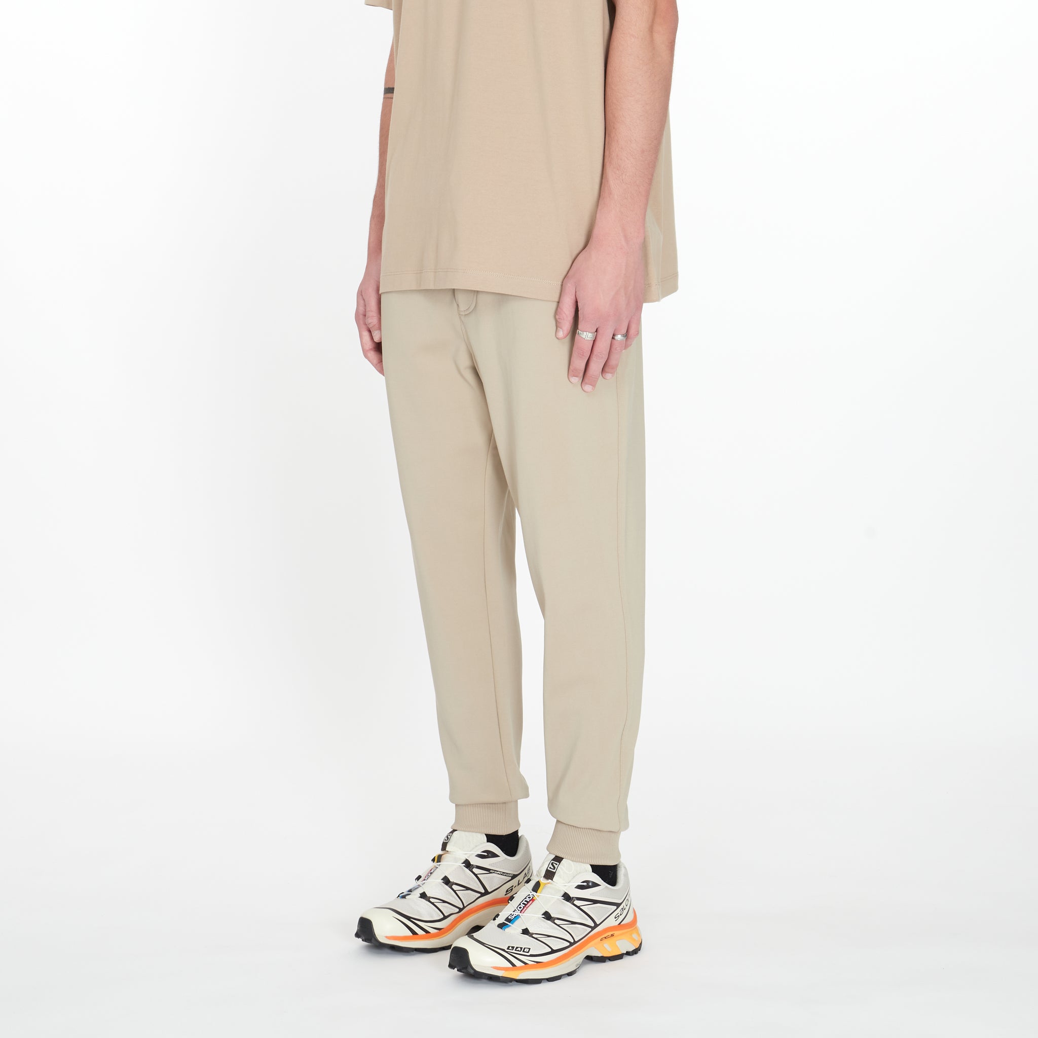 Pantalon Track Beige
