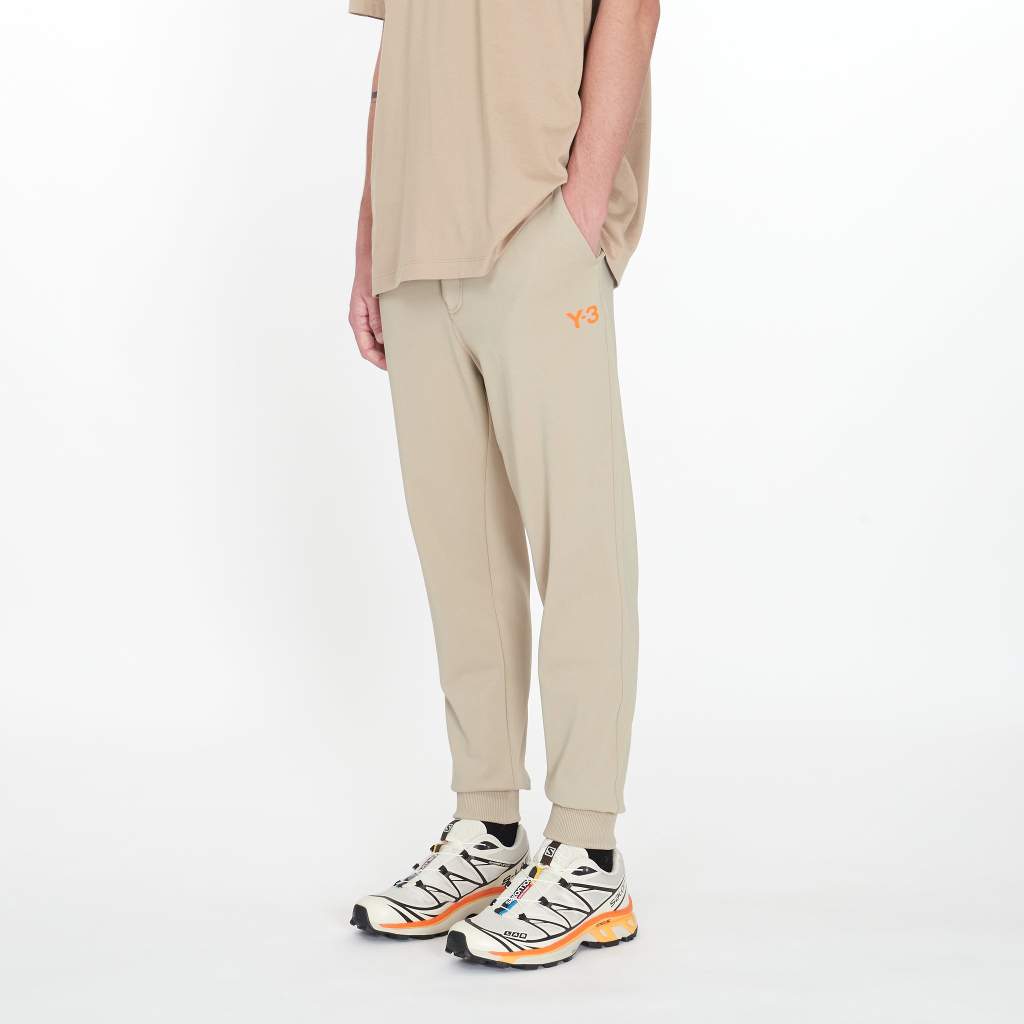 Pantalon Track Beige