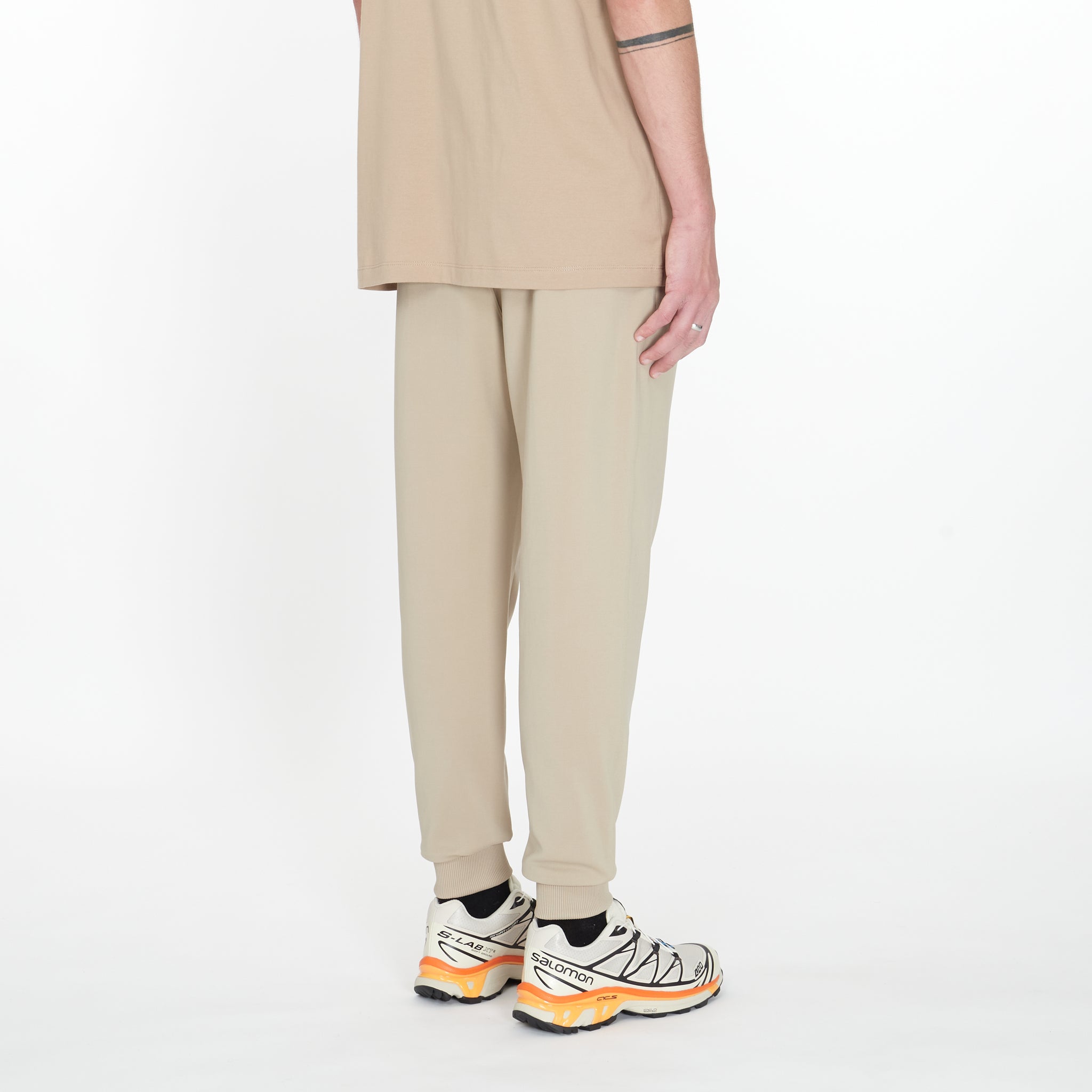 Pantalon Track Beige