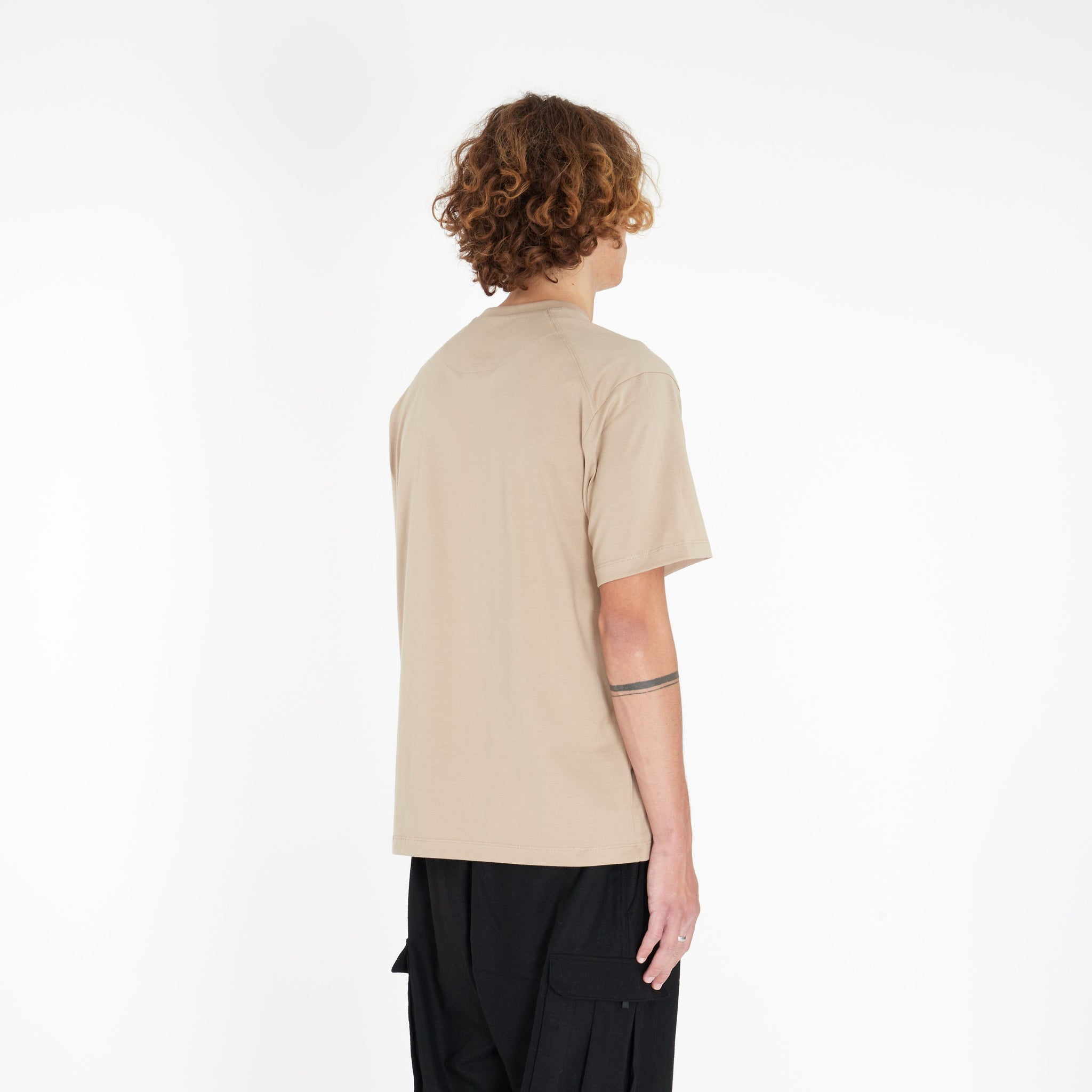 T-shirt à Logo Beige - Lesthete y3