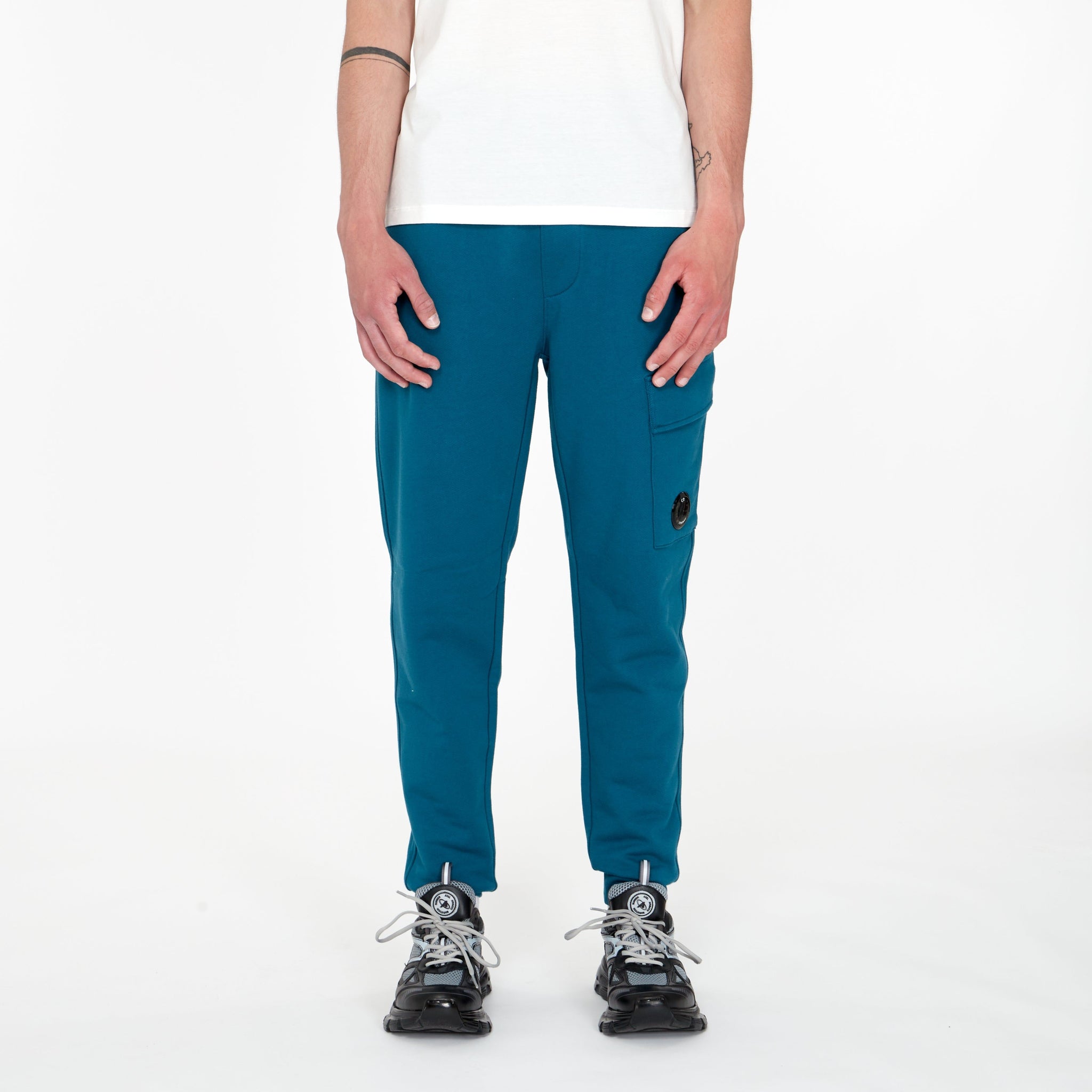 Pantalon de Jogging Diagonal Raised Vert - Lesthete cp company